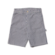 SUGAR CANE 11oz. HICKORY STRIPE WORK SHORTS SC51842画像