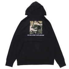THE NORTH FACE RED BOX PO HOODIE BLACK BEIGE画像