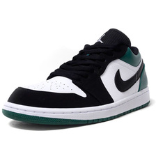 NIKE AIR JORDAN 1 LOW "BLACK GREEN" "MICHAEL JORDAN" BLK/WHT/GRN 553558-113画像