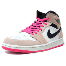 NIKE AIR JORDAN 1 MID SE "CRIMSON TINT" "MICHAEL JORDAN" L.PNK/S.PNK/WHT/BLK 852542-801画像