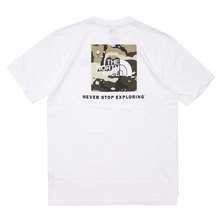 THE NORTH FACE RED BOX TEE WHITE BEIGE画像