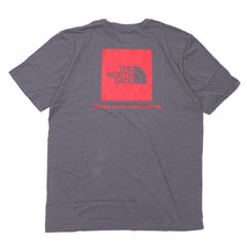 THE NORTH FACE RED BOX TEE GREY RED画像