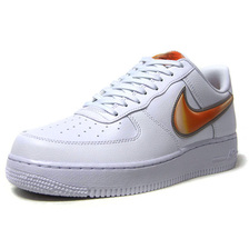 NIKE AIR FORCE 1 '07 LV8 3 WHT/ORG/SLV AO2441-102画像