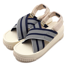 SHAKA FIESTA PLATFORM NAVY MULTI SK433110画像