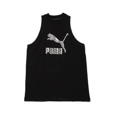 PUMA CLASH AOP TANKTOP COTTON BLACK 579584-01画像