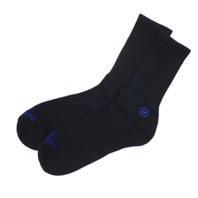 THE CONVENI Fragment Design CREW SOCKS BLACK画像