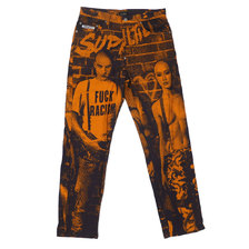 Supreme &times; Jean Paul Gaultier Fuck Racism Jean GOLD画像