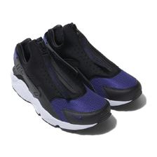 NIKE AIR HUARACHE RUN EXT ZIP BLACK/REGENCY PURPLE-WHITE CI0009-002画像