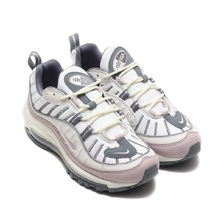 NIKE W AIR MAX 98 SMMT WHT/VLT ASH-CL GRY-RFLCT AH6799-111画像