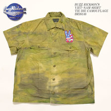 Buzz Rickson's VIET-NAM SHIRT TIE DIE CAMOUFLAGE BR38146画像