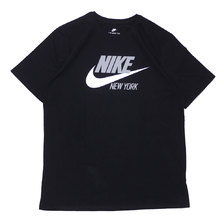 NIKE NYC SWOOSH TEE BLACK画像