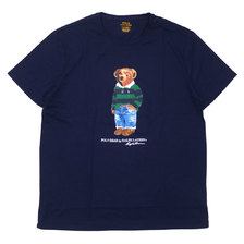 POLO RALPH LAUREN POLO BEAR RUGBY TEE NAVY画像