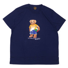 POLO RALPH LAUREN POLO BEAR BEACHBALL TEE NAVY画像