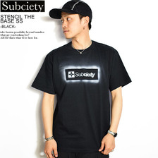 Subciety STENCIL THE BASE S/S BLACK 105-40138画像