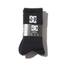 DC SHOES SPP DC CREW 3PK BLACK EDYAA03149-KVJ0画像