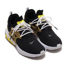 NIKE REACT PRESTO BLACK/BLACK-YLLW STRK-MTLC GLD AV2605-001画像