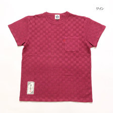 GO-COO!! SAKURA ポケットTシャツ "市松模様" GSL-8499画像