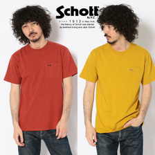 Schott POCKET T-SHIRT BASIC SMALL LOGO 3193083画像