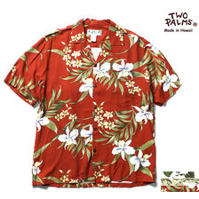 TWO PALMS RAYON ALOHA SHIRTS MADE IN USA画像