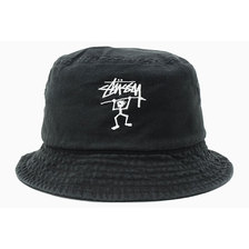 STUSSY Warrior Man Bucket Hat 132921画像
