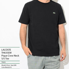 LACOSTE TH635EM Pique Crew Neck S/S Tee画像