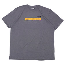 THE NORTH FACE NYC CORDINATE TEE GREY画像