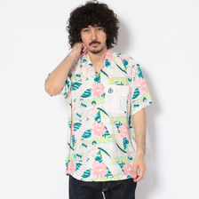 AVIREX PINUP GIRL HAWAIIAN SHIRT 6195118画像