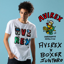 AVIREX BOXER JUNTARO ロゴTシャツ 6193419画像