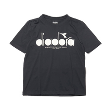 DIADORA LOGO T SHIRTS BLACK DGC9515画像