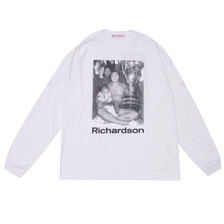Richardson bonjour records CHIYONOFUJI L/S TEE WHITE画像