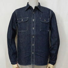 SAMURAI JEANS SDS19-01 デニムワークシャツ画像