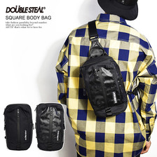 DOUBLE STEAL SQUARE BODY BAG 492-90003画像