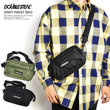 DOUBLE STEAL 2WAY WAIST BAG 491-90001画像