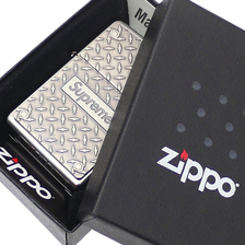 Supreme 19SS Diamond Plate Zippo画像