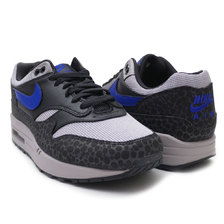 NIKE AIR MAX 1 SE REFLECTIVE OFF NOIR/HYPER BLUE BQ6521-001画像
