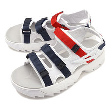 FILA DISRUPTOR SD WHITE/F.NAVY/F.RED F0304-3081画像