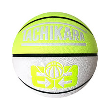 TACHIKARA 3X3 GAME BASKETBALL NEON YELLOW/WHITE/BLACK SB67-204画像