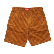 Supreme 19SS Rope Corduroy Work Short BROWN画像