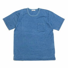 BURGUS PLUS S/S Indigo Tee Used Wash BP19602画像