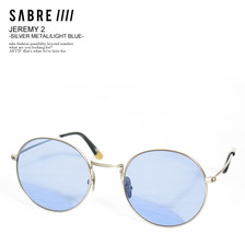 SABRE JEREMY 2 -SILVER METAL/LIGHT BLUE- SS8-503SM-LB画像