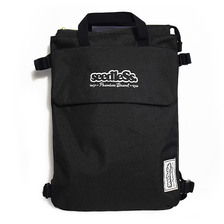 seedleSs. sd square 2way back pack -BLACK- SD19SP-BG03画像