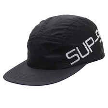 Supreme 19SS Side Logo Camp Cap BLACK画像