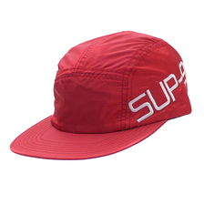 Supreme 19SS Side Logo Camp Cap RED画像