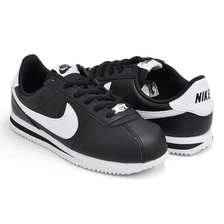 NIKE CORTEZ BASIC SL (GS) BLACK / WHITE 904764-001画像