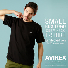 AVIREX SMALL BOX LOGO T-SHIRT 6193552画像