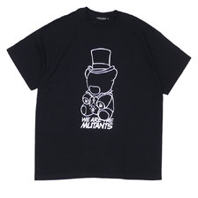 UNDERCOVER W.A.T.M BEAR TEE BLACK画像