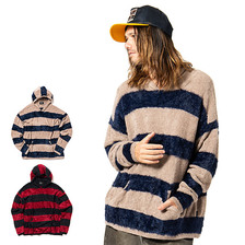 glamb Ginny border hoodie GB0319-KNT03画像