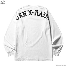 BORN X RAISED BACKSIDE L/S TEE (WHITE) 32501画像