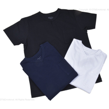 TROPHY CLOTHING OPEN END V NECK TEE TR-TE09画像