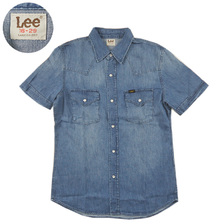 LEE S/S WESTERN SHIRTS MID USED LT0634-146画像